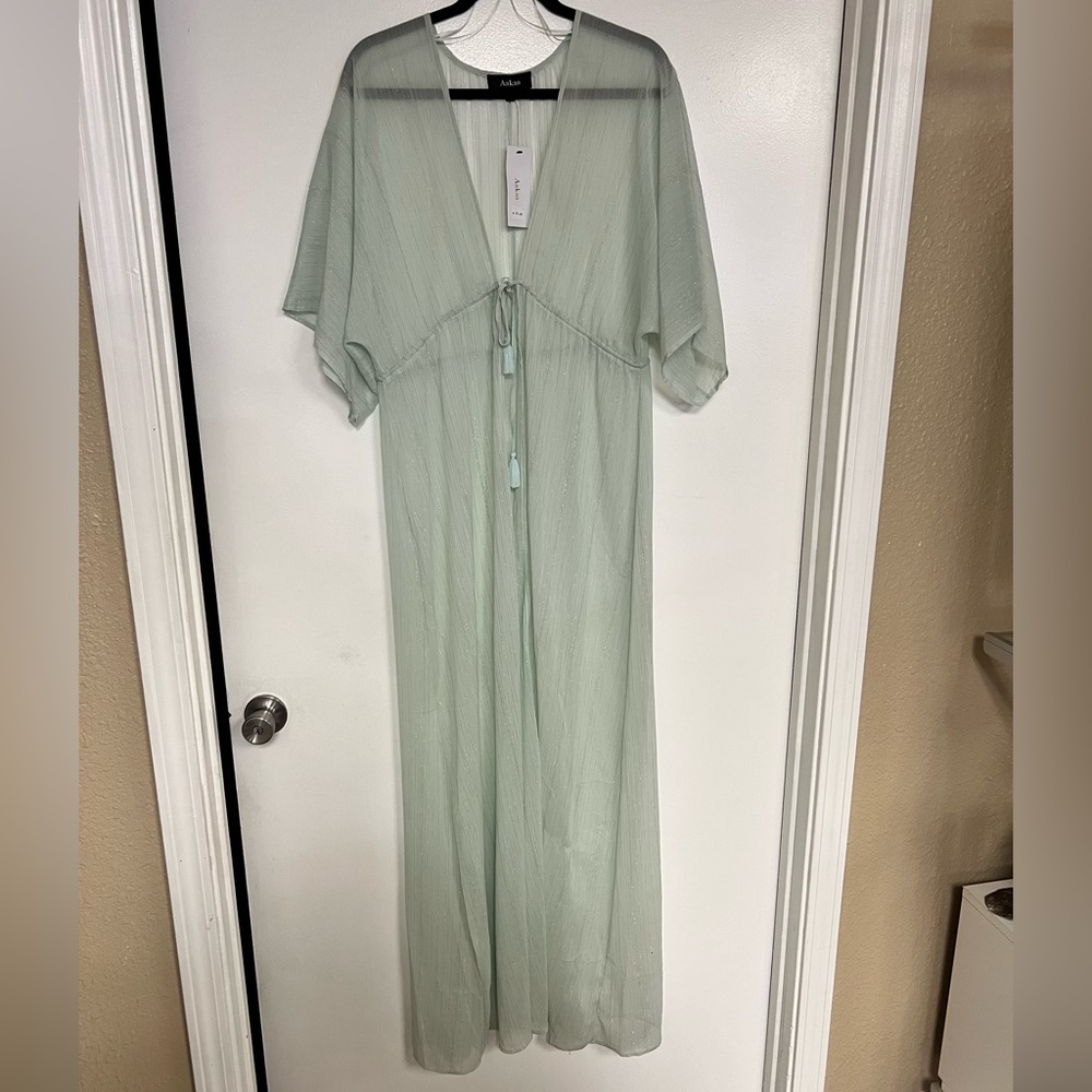 Long duster/swim cover